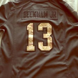 NFL Salute to Service NY Giants Beckham #13 Jersey